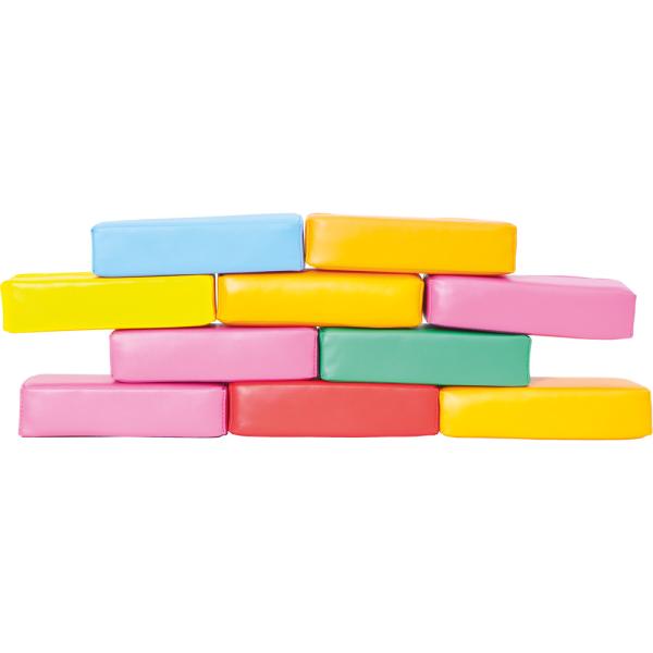 Schaumsstoffbeisteine, Ziegeln